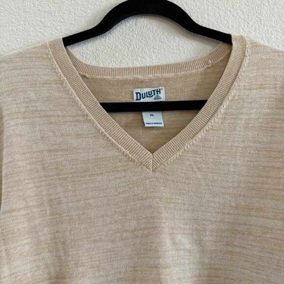 Duluth XL Tan Sweater Tunic - Picture 2 of 6